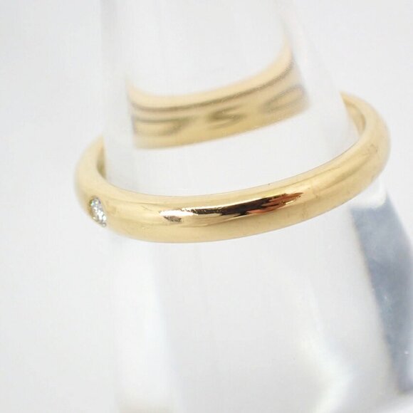 TIFFANY Authentic Gold Diamond Ring - Picture 4 of 11